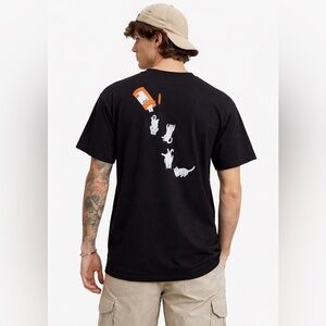 RIPNDIP Nermal Pills Tee Black Graphic Streetwear Small
